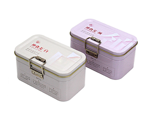 廠(chǎng)家直銷(xiāo)雙層金屬食品鐵盒
