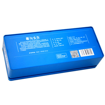 毛尖綠茶長(zhǎng)方形扣肩式馬口鐵盒_通用茶葉鐵盒鐵罐包裝廠(chǎng)家定制